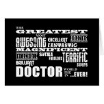 Cool Modern Fun Doctors Greatest Doctor World Ever Cards
