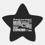 Cool Modern Fun Stepfathers : Greatest Stepfather Star Stickers