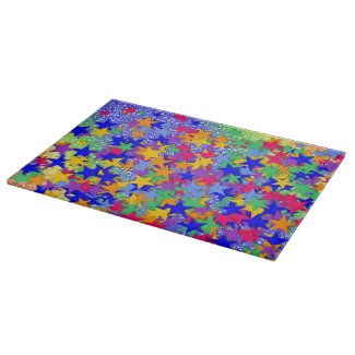 Cool Modern Star Design Cutting Board