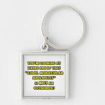 Cool Molecular Biologist Is NOT an Oxymoron Keychain