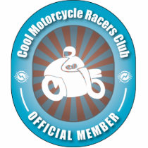 Cool Motorcycle Racers Club photo sculptures by busybees Cool Motorcycle Racers Club photo sculptures
