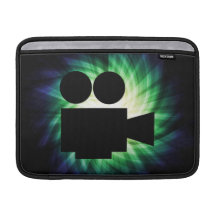 Cool Movie Camera; Video Film Sleeve For MacBook Air