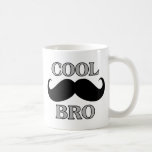 Cool Mustache Bro Coffee Mug