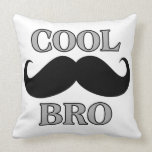 Cool Mustache Bro Pillows