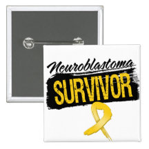 Cool Neuroblastoma Cancer Survivor Pins