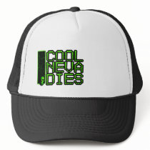 COOL NEVER DIES Cyber matrix computer virus hack hats by dustyvinyldesign COOL NEVER DIES Cyber matrix computer virus hack hats