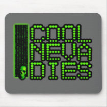 COOL NEVER DIES Cyber matrix computer virus hack mousepads by dustyvinyldesign COOL NEVER DIES Cyber matrix computer virus hack mousepads