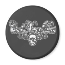 Cool Never Dies magnets by dustyvinyldesign Cool Never Dies magnets