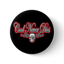 Cool Never Dies red buttons by dustyvinyldesign Cool Never Dies red buttons