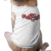 Cool Never Dies red pet clothing by dustyvinyldesign Cool Never Dies red pet clothing