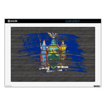 Cool New Yorker flag design Skin For 17" Laptop