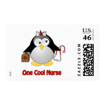 Cool Nurse Postage Stamp