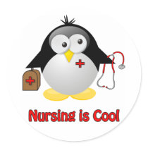 Cool Nurse Stickers
