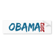 Cool Obama 2012 Bumper Sticker