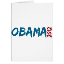 Cool Obama 2012 Greeting Cards