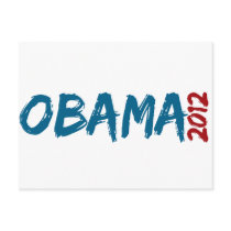 Cool Obama 2012 Postcard