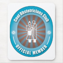 Cool Obstetricians Club Mouse Pads