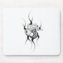 Cool Odd Bee Design mousepads