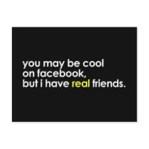 Cool on facebook postcards by chic_geek Cool on facebook postcards