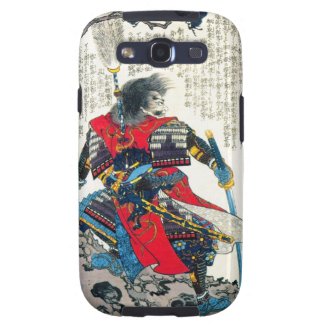 Cool oriental classic japanese samurai warrior art galaxy s3 cases