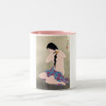 Cool oriental classic nude japanese lady art coffee mugs