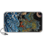 Cool oriental japanese Ancient Legendary Dragon iPod Speakers