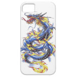 Cool Oriental Japanese Blue Dragon tatttoo iPhone 5 Covers