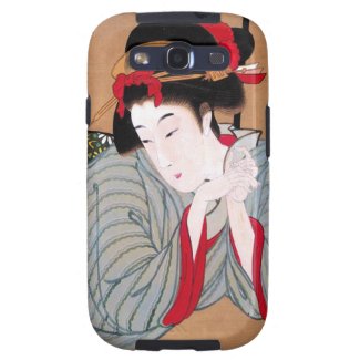 Cool oriental japanese classic geisha lady art
