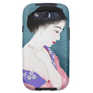 Cool oriental japanese classic geisha lady art