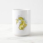 Cool Oriental Japanese Classic Gold Lucky Koi Fish Coffee Mugs