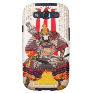 Cool oriental japanese classic samurai warrior art galaxy SIII case