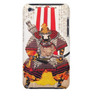 Cool oriental japanese classic samurai warrior art barely there iPod covers