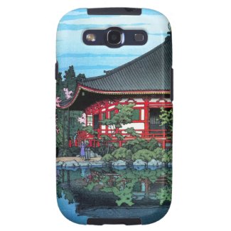 Cool oriental japanese Daigo Denpo temple art Samsung Galaxy SIII Cases
