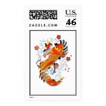 Cool Oriental Japanese Gold Lucky Koi Carp Postage