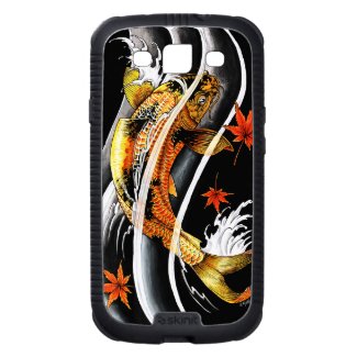 Cool oriental japanese Gold Lucky Koi Fish tattoo Samsung Galaxy SIII Cases