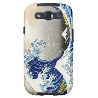 Cool oriental japanese Hokusai Fuji View landscape Samsung Galaxy S3 Case