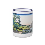 Cool oriental japanese Hokusai Fuji View landscape Mug