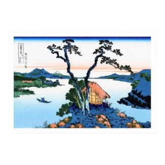 Cool oriental japanese Hokusai Fuji View landscape Poster