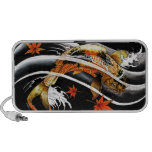Cool Oriental Japanese Koi Lucky Carp Water Ink Mp3 Speaker