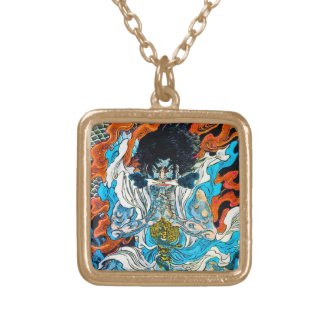 Cool oriental japanese Legendary Hero Warrior Pendants