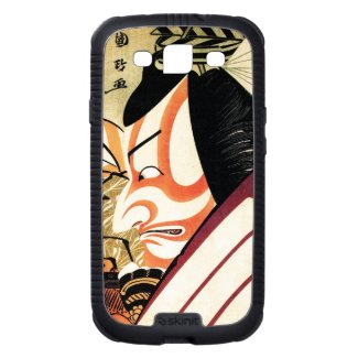 Cool oriental japanese legendary kabuki actor galaxy SIII cover