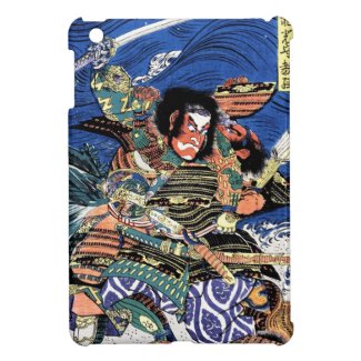 Cool oriental japanese legendary warrior samurai iPad mini case