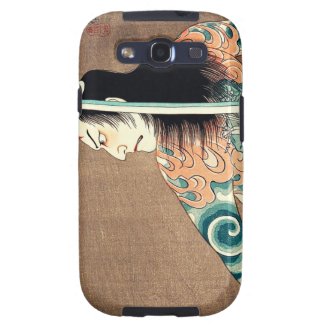 Cool oriental japanese Natsumatsuri Danschich art Samsung Galaxy S3 Covers