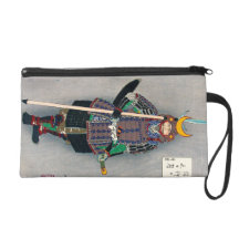 Cool oriental japanese Samurai Warrior Yari Spear Wristlet Purses