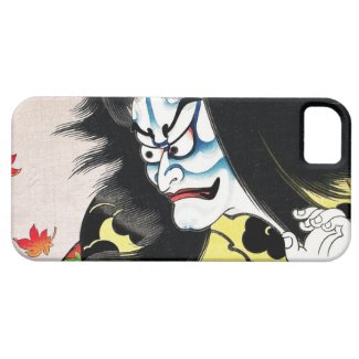 Cool oriental japanese Togakushi kabuki actor iPhone 5 Cases