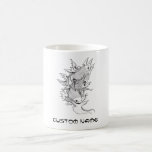 Cool Oriental Japanese Twin Koi Carp Fish tattoo Mug
