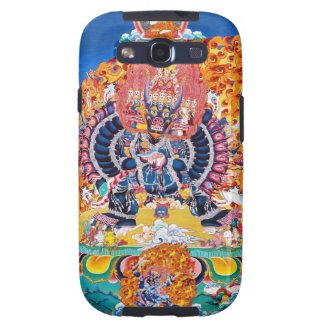 Cool oriental tangka Yamantaka death god tattoo Galaxy SIII Covers