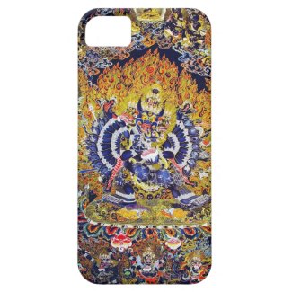 Cool oriental tangka Yamantaka demon tattoo art iPhone 5 Case