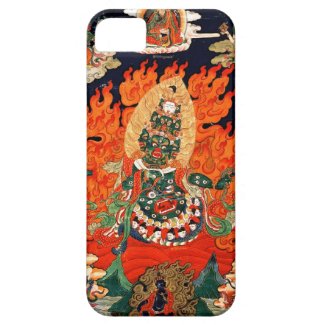 Cool oriental tibetan god thangka tattoo art iPhone 5 cover