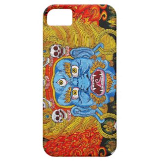 Cool oriental tibetan thangka demon tattoo art iPhone 5 case